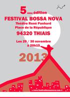 Proposition pour l'affiche du festival de Bossa-Nova 2013 : Affiche n°25-Antoine Lescouzères