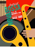 Proposition pour l'affiche du festival de Bossa-Nova 2015 : Affiche n°1-José Couzy