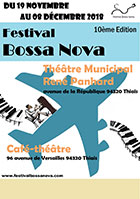 Proposition pour l'affiche du festival de Bossa-Nova 2018 : Affiche n°1-Lecouvey Christophe