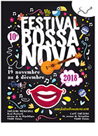 Proposition pour l'affiche du festival de Bossa-Nova 2018 : Affiche n°3-Sophie Delaunay