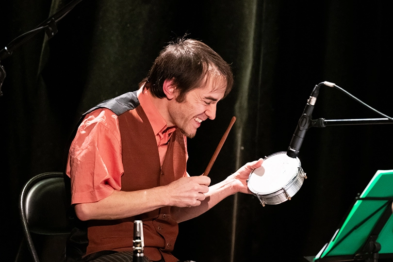 Rafael Meyrier : Clarinette, Percussion
